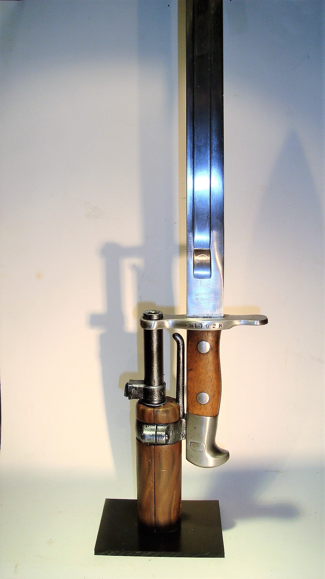 Ausstellungsständer für Schmidt-Rubin G11 Bajonett