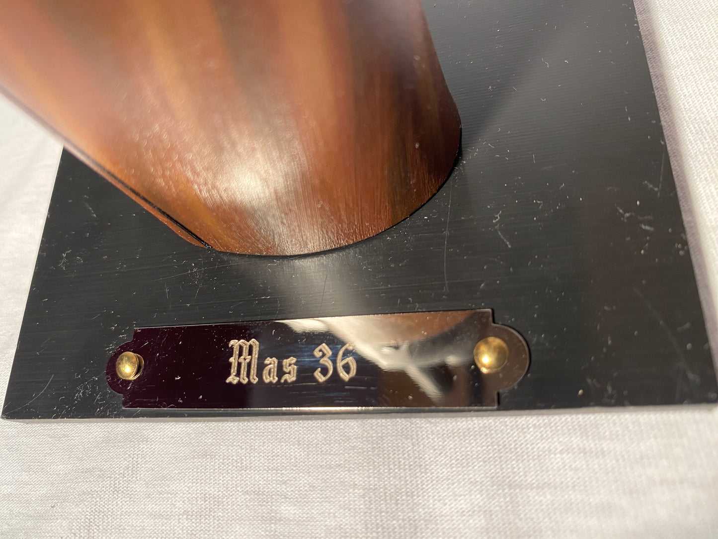 Ausstellungsständer für Mas 36 Bajonett