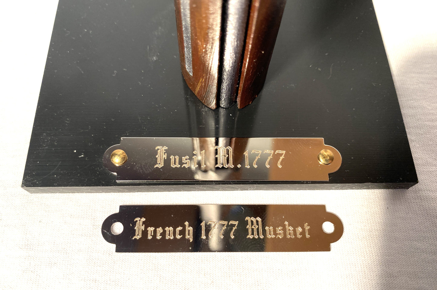 Ausstellungsständer für M.1777 Gewehrbajonett