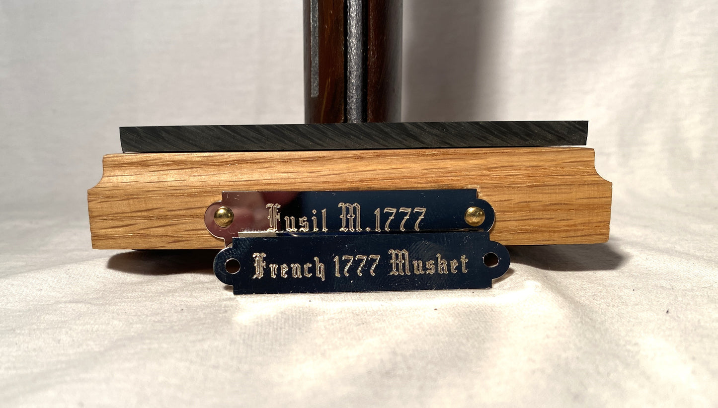 Ausstellungsständer für M.1777 Gewehrbajonett