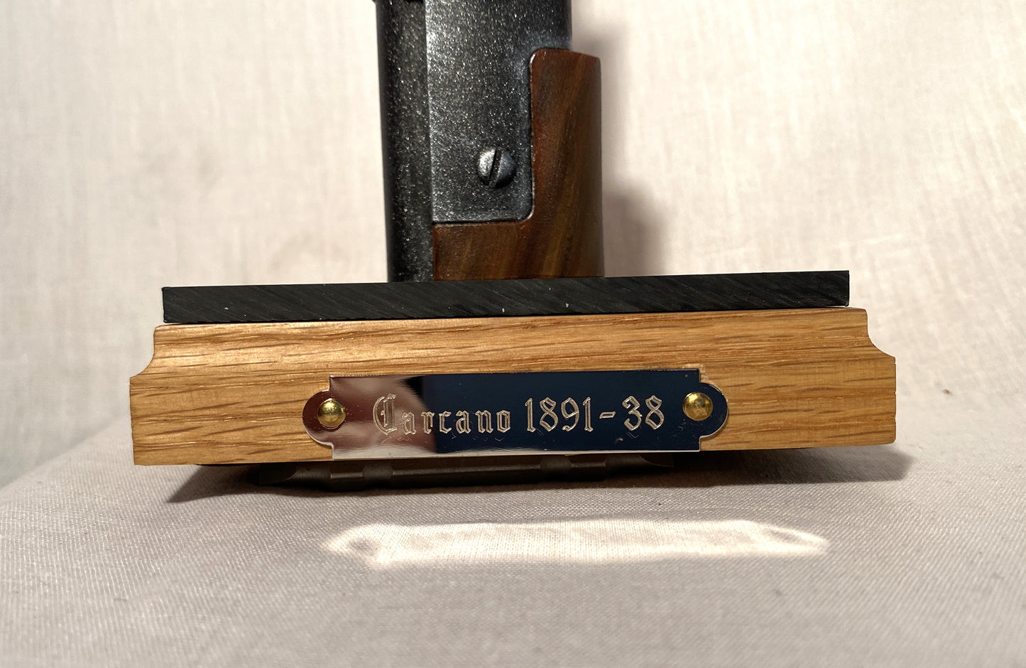 Ausstellungsständer für Carcano 1891/38 Bajonett