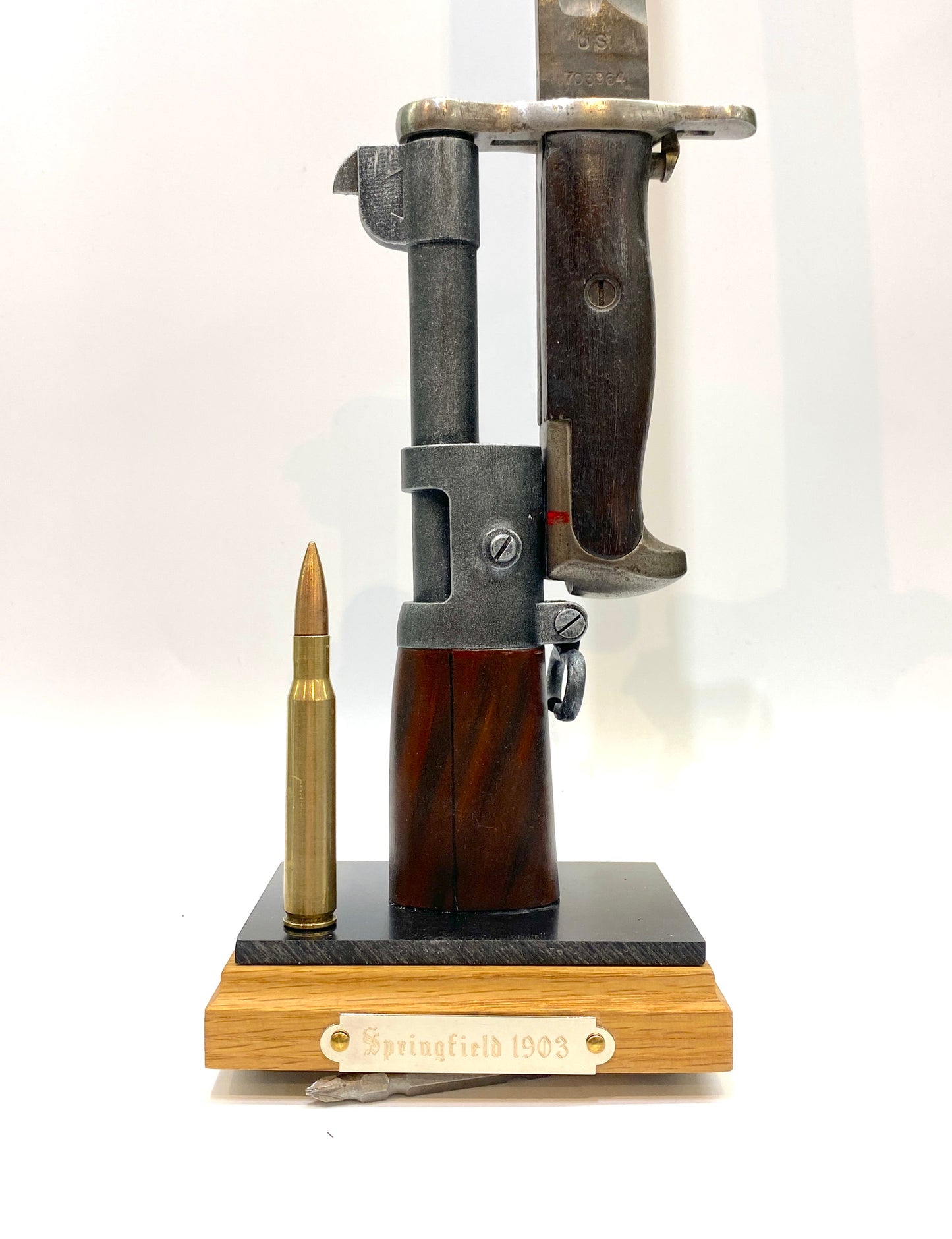 Ausstellungsständer für Enfield No.1 Mk3 Bajonett