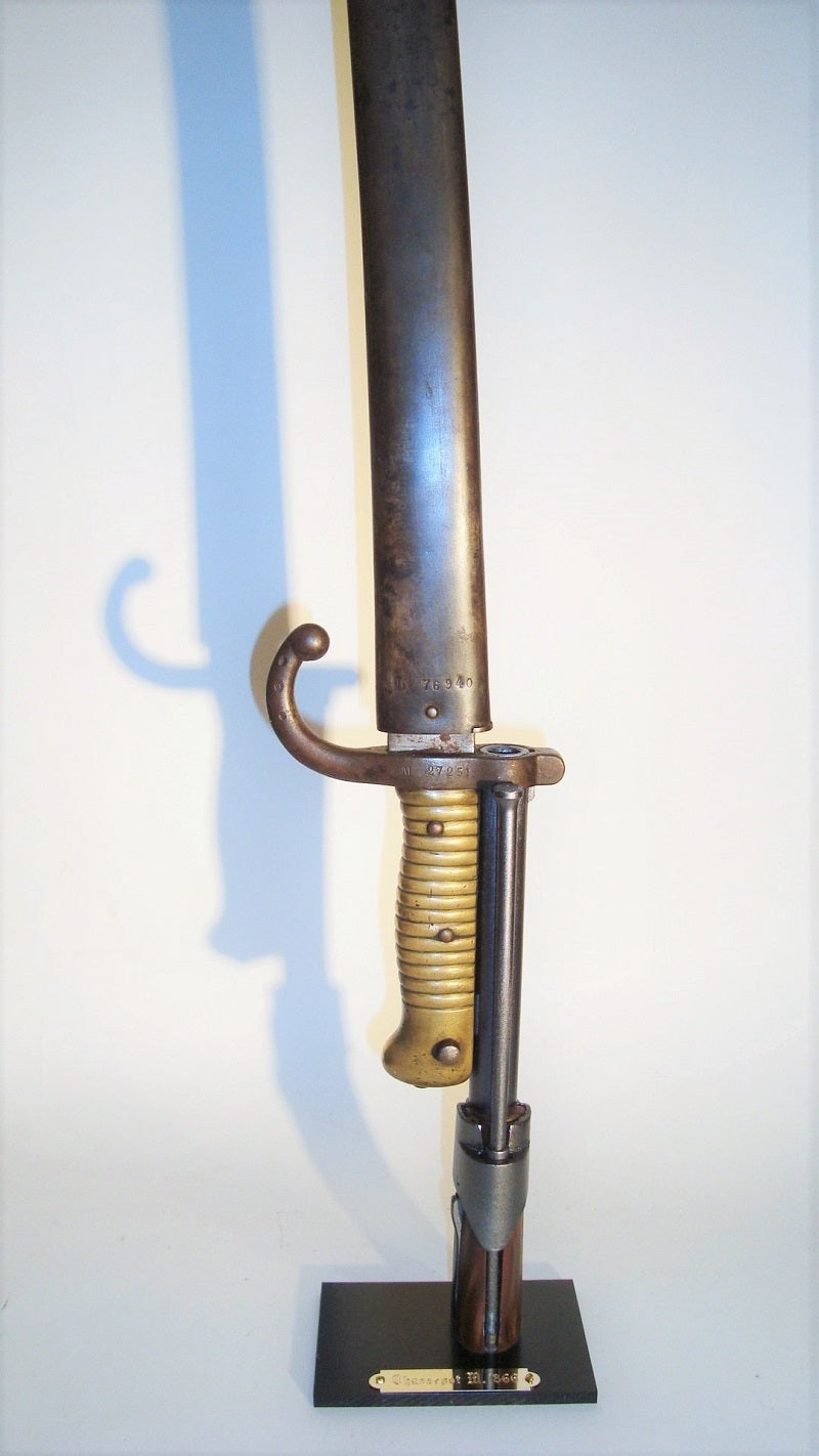Ausstellungsständer für Chassepot M.1866 Bajonett