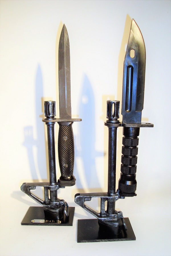 M16 A1 Vogelkäfig-Bajonett-Ausstellungsständer