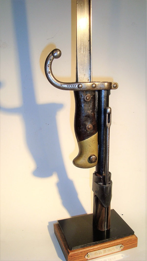 Ausstellungsständer für das Gras M.1874 Bajonett