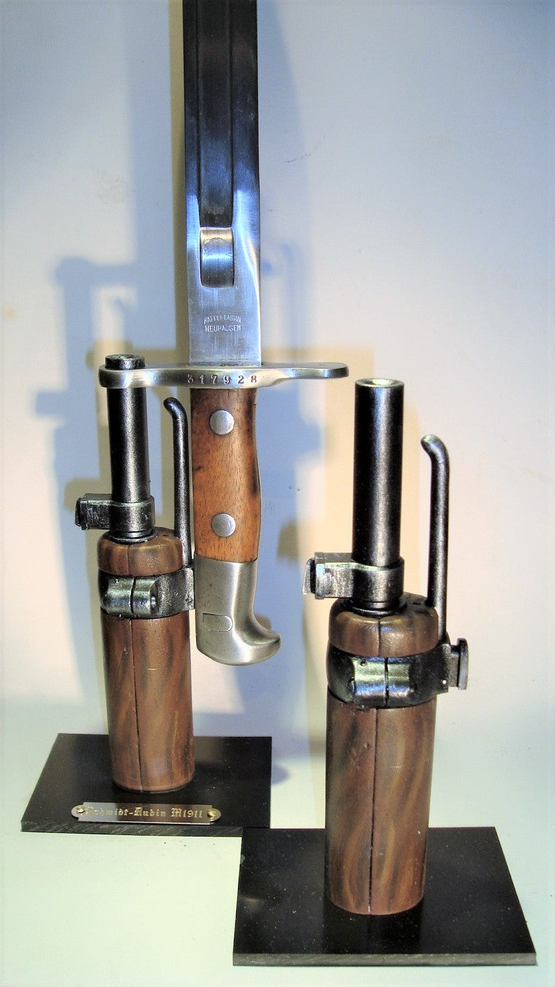 Ausstellungsständer für Schmidt-Rubin G11 Bajonett