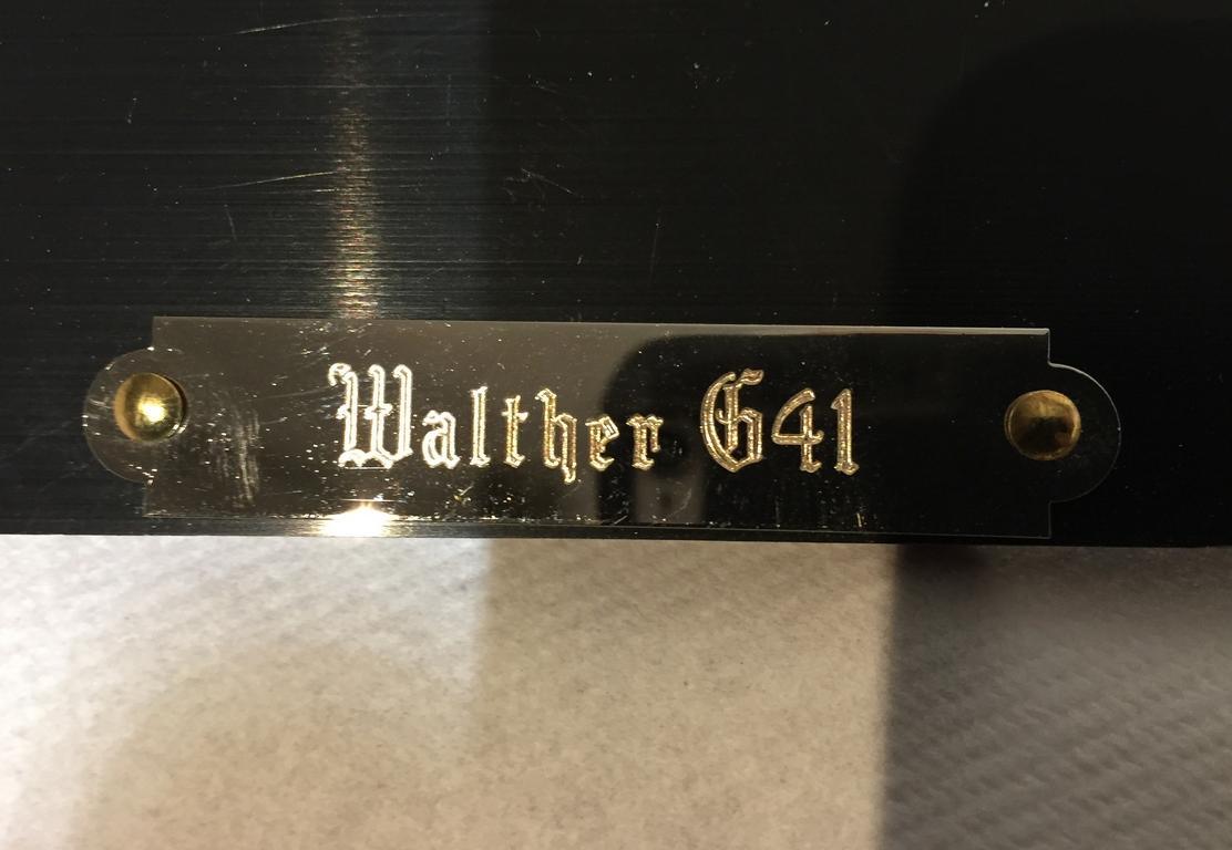 Walther G41 Displayhalterung für Mauser K98 Bajonett