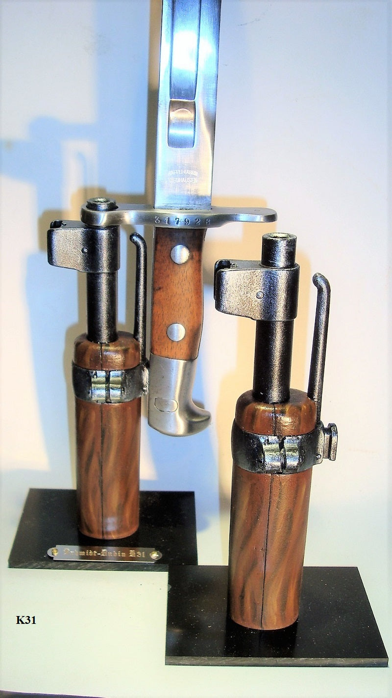 Ausstellungsständer für Schmidt-Rubin K31 Bajonett