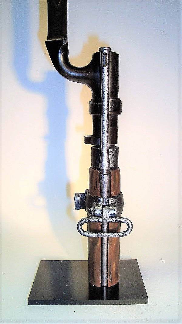 Ausstellungsständer für Martini-Henry M1871 Bajonett