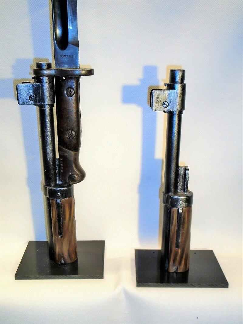 Ausstellungsständer für Mauser Vergueiro 1904 Bajonett