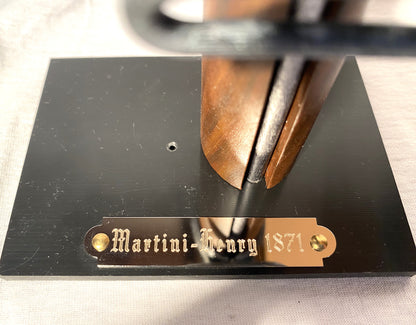 Display stand for Martini-Henry M1871 bayonet