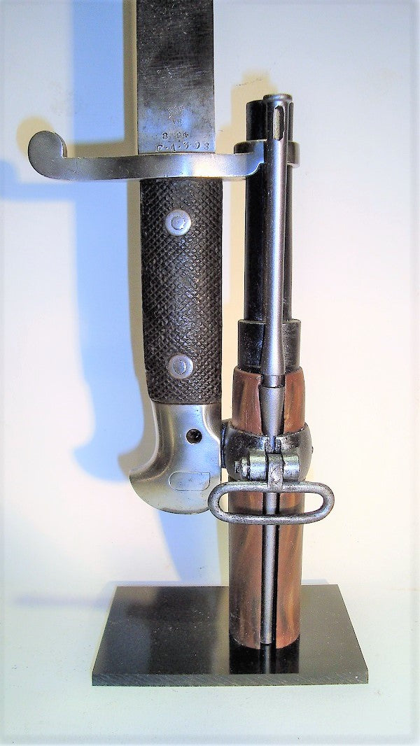 Display stand for Martini-Henry M1871 bayonet