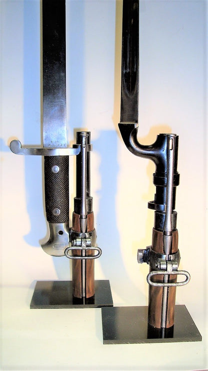 Display stand for Martini-Henry M1871 bayonet